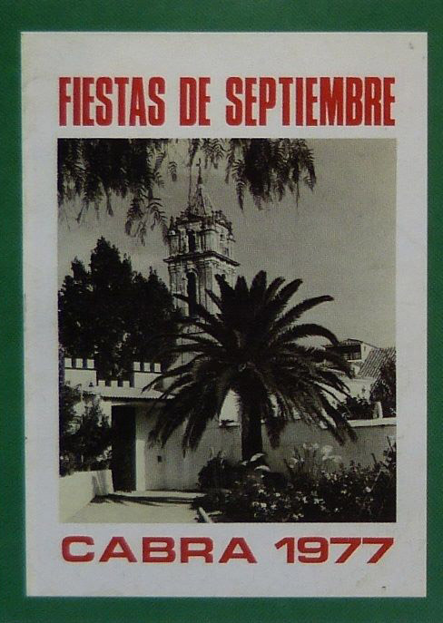 Real Feria y Fiestas en honor de la Virgen de la Sierra 1977 Cabra